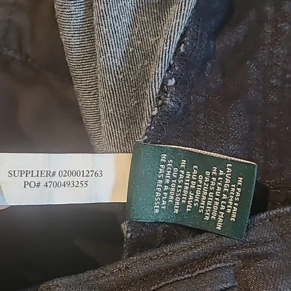 RALPH LAUREN SAILOR MARINE WIDE LEG JEANS - Picture 7 of 10